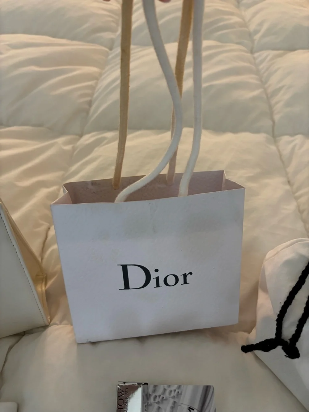 CHANEL drawstring dust
